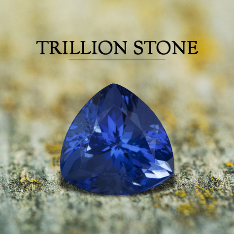 Trillion Tanzanite Stone